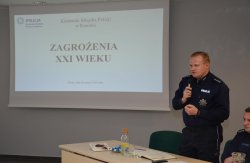 I Zastępca Komendanta Miejskiego Policji w Koninie nadkom. Mariusz Jaworski kończy debatę